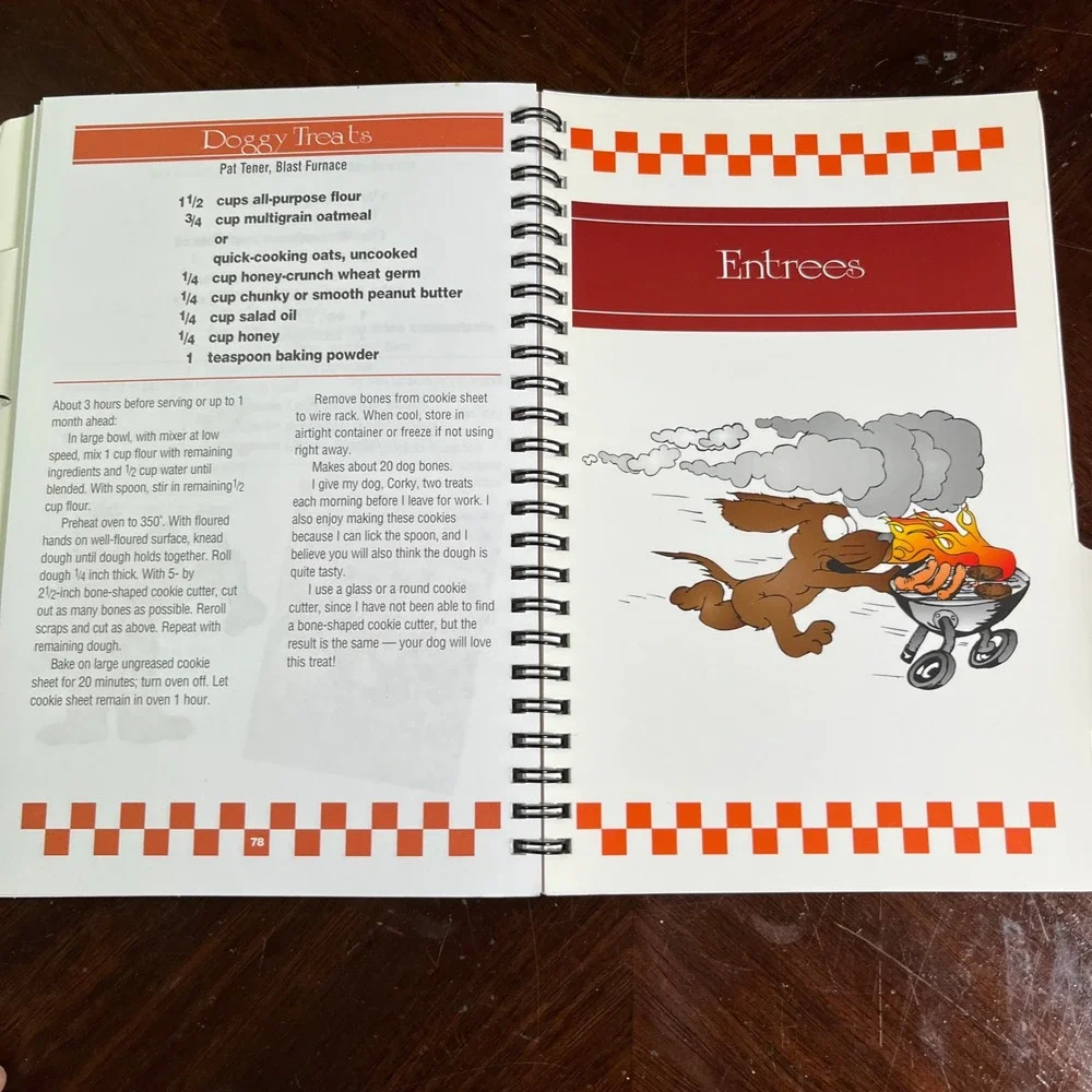 Vintage 1997 Bethlehem Steel Employee Cookbook Burns Harbor Indiana Recipes